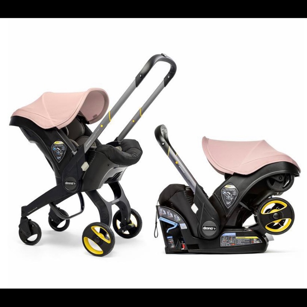 BRAND NEW IN BOX- Doona Car Seat & Stroller in Blush Pink